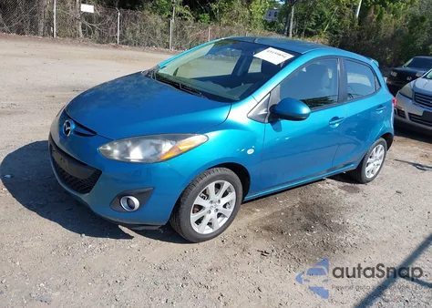 2012 Mazda Mazda2 Touring from USA, damaged, VIN JM1DE1LZ7C0145883